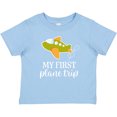 thumbnail image 3 of Inktastic My First Plane Trip Airplane Travel Boys or Girls Baby T-Shirt, 3 of 5