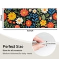 thumbnail image 5 of Pioneer Flower Floral Print Pattern Kitchen Rug Mat,Kitchen Runner Rugs Non Skid Washable,Decorative Kitchen Floor Mats for Kitchen,Sink,Laundry,17"X47", 5 of 5