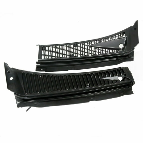 CCPAO Compatible with Ford F250 F350 Excursion Windshield Wiper Vent Cowl Screen Cover Panels