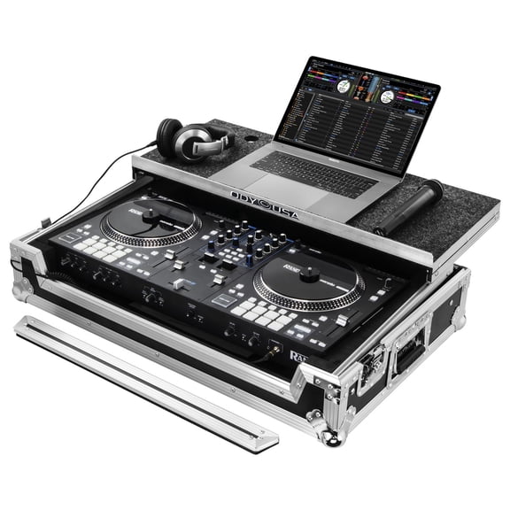 RANE ONE FLIGHT CASE WITH PATENTED GLIDE PLATFORM