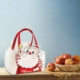 thumbnail image 4 of S SERENABLE Santa Claus Suit Christmas Bags Santa Themed Christmas Gift Bags for Kids, Adults, Employee Christmas Gifts Bags Christmas Holiday Party Supplies 7.48 x 3.74 x 4.33inch, 4 of 7