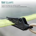 thumbnail image 4 of 20Pcs Tent Awning Canopy Clamp Tarp Clip Snap Canvas Anchor Gripper Caravan Jaw Grip Trap Tighten To, 4 of 5