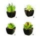 thumbnail image 2 of Planta de cerámica Inteprter suculenta verde artificial en maceta Decoración tipo 1, 2 of 6