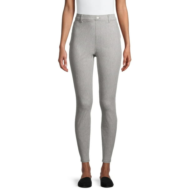 time and tru jeggings high rise