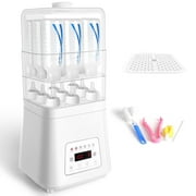 Morfone 8 in 1 Baby Bottle Sterilizer and Dryer for Baby Bottles Pacifiers Breast Pump, Touch Screen & Auto-off Bottle Sanitizer