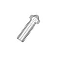 thumbnail image 1 of 3D Printer Nozzle 1.75mm Extruder ;3D printer threaded Large Flow Nozzle M6 Threaded 3D Printer Parts, Stainless Steel, 1.0mm, Silver, 1 of 6