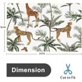 thumbnail image 2 of Beautiful Tropical Vintage Pattern Palm Bath Rugs 16x24 Inch Non Slip Bath Mat Quick Dry Absorbent Thin Bath Rug Fit Under Door Washable Bath Floor Rugs for Bathroom Bathtub Sink,Multi 5, 2 of 6