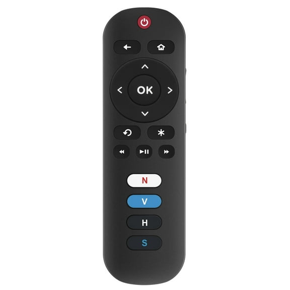 Vinabty Replacement Remote Control fit for TCL Roku TV 55FS3750 55S433 43S421 43S455 65S455 55S455 49S425 43S403 55S525 75S435 55R615 55S515 43S525 65S525 75R615 50S425 43S431