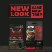 Amdro Quick Kill Mouse Trap, 1 Reusable Trap 1.67 x 5 x 8.5