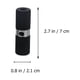thumbnail image 4 of EeaseMX 1 par de pedales cilíndricos de aluminio antideslizantes para bazuca, estriberas, reposapiés, palanca de lanzamiento, accesorios para bicicleta (negro), 4 of 7