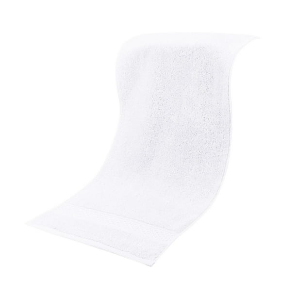 Toalla De Algodón Puro Para Uso Doméstico, Absorbente, Lisa, 74 X 33 Cm