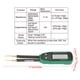 thumbnail image 5 of Probador inteligente SMD ANGGREK MS8910 operado por batería portátil 3000 recuentos, 5 of 8