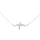 thumbnail image 5 of Collar Con Colgante en apariencia De Del Creativo Plateado / Dorado, Cadena Para Mujer, Joyería Decorativa, Para , 49cm -AB Color Yinane Collar colgante, 5 of 6