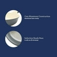 thumbnail image 4 of 12-Inch Cast Aluminum Frying Pan with PFA Free Ceramic Nonstick Interior - Induction Compatible - Grey, 4 of 6