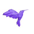 thumbnail image 2 of PAPERCRAFT WORLD DIY 3D Hummingbird Model, 2 of 4
