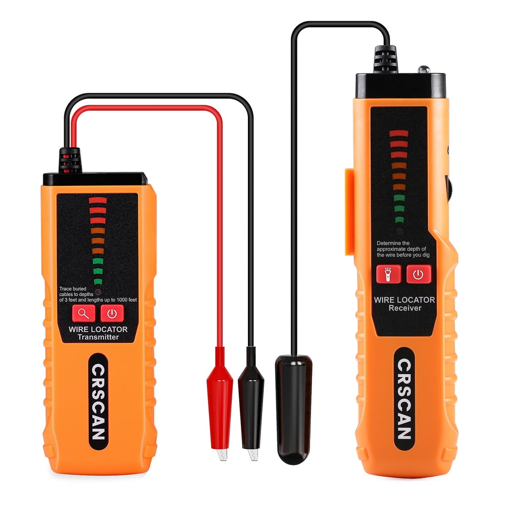 CRSCAN F04 Underground Cable NonDestructive Locator, Wire Locator Receiver, Wire Locator