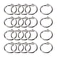 thumbnail image 1 of Binder Rings 20 Pcs 20 x 2mm, Metal Loose Leaf Binder Ring, Rings for Flash Cards, Index Card Rings, Book Rings, Paper Rings for Office, Home, 1 of 7