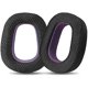 thumbnail image 1 of wonima02 Breathable mesh Replacement Earpads for Logitech V125/VIBE, Breathable mesh Ear Pads Cushions with High-Density Noise Isolation Foam, Breathable (Black/Purple), 1 of 1