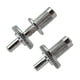 thumbnail image 5 of 2 pernos de anclaje para puente de guitarra, postes de bloqueo para guitarra estilo Gibson LP. Plata, 5 of 9