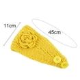 thumbnail image 7 of Cheers.US Knit Headbands Winter Ear Warmer Elastic Turban Head Wrap Crochet Hair Band for Women Girls Comfortable Casual Button Design Keep Warm Hair Accessories, 7 of 7