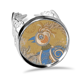 thumbnail image 1 of Flower Golden Pheasant ukiyo - e sale Anillo de compromiso de boda de amor ajustable Unbranded M, 1 of 3