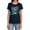 Navy, variant on JLA Aqua Bubbles Women's T Shirt, Royal, Small