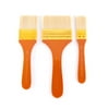 Royal & Langnickel - 3 Pack Zip N' Close Large Area Artist Paint Brush Set - Bone Taklon