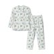 thumbnail image 1 of Fotbe Whale And Turtle Pijama de Hombre con Estampado de Manga Larga, Conjunto de 2 Piezas, Ropa de Dormir Suave y Cómoda con Bolsillos-Small, 1 of 7