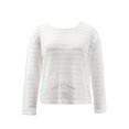 thumbnail image 1 of Ropa Playa Ocean Pacific para Mujer Blusa Corta Tejida Manga Larga Cuello Redondo Rojo Talla M, 1 of 4