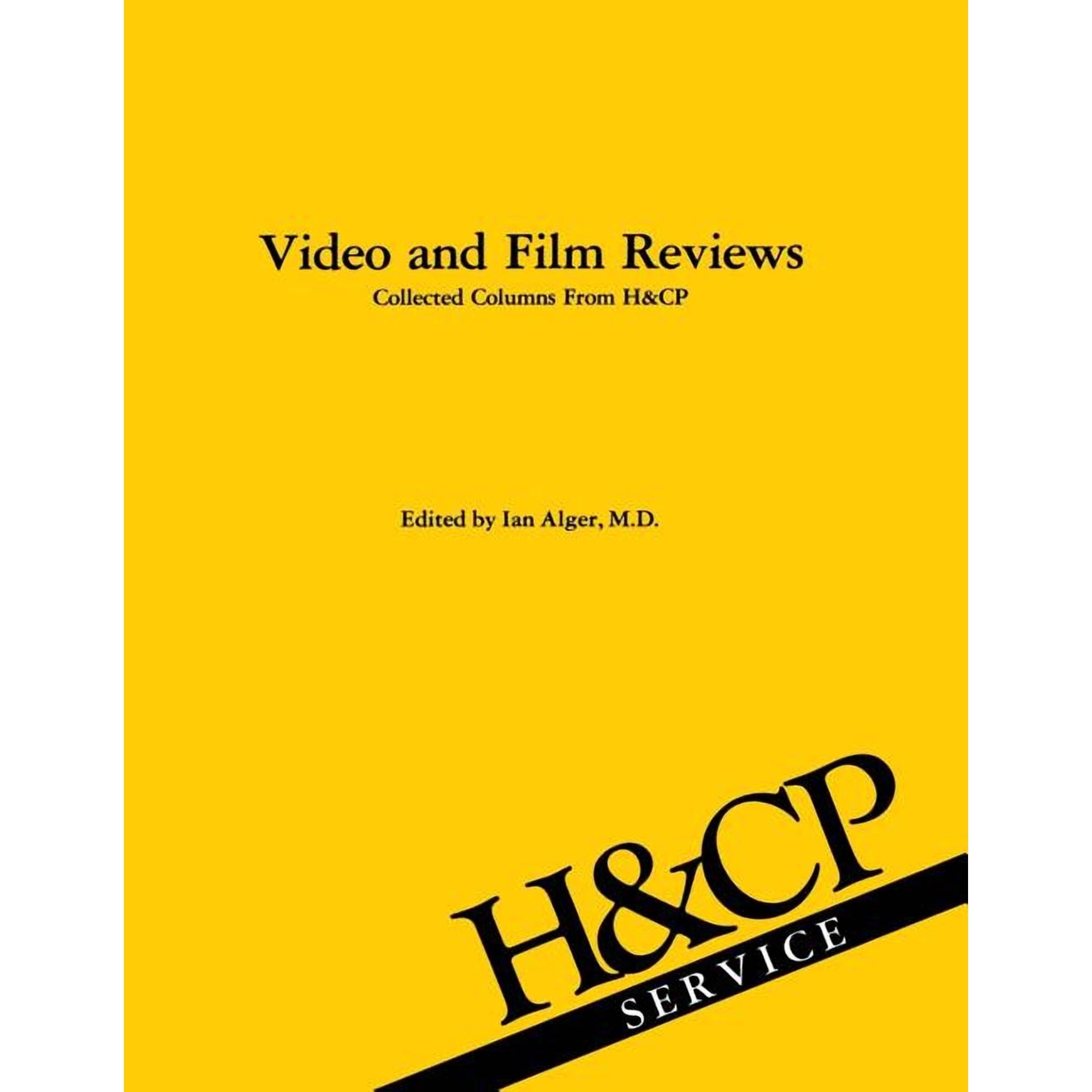 Video and Film Reviews: Collected Columns from Hospital and Community Psychiatry (Paperback)