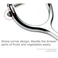 thumbnail image 4 of Stainless Steel Sharp Peeler Fruit Apple Vegetable Potato Y Peeler, Sliver, 4 of 9