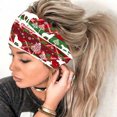 thumbnail image 2 of Diadema Ancha Transpirable Likrtyny Navidad Mujer Deportes Elástico Yoga 10*24 cm, 2 of 8
