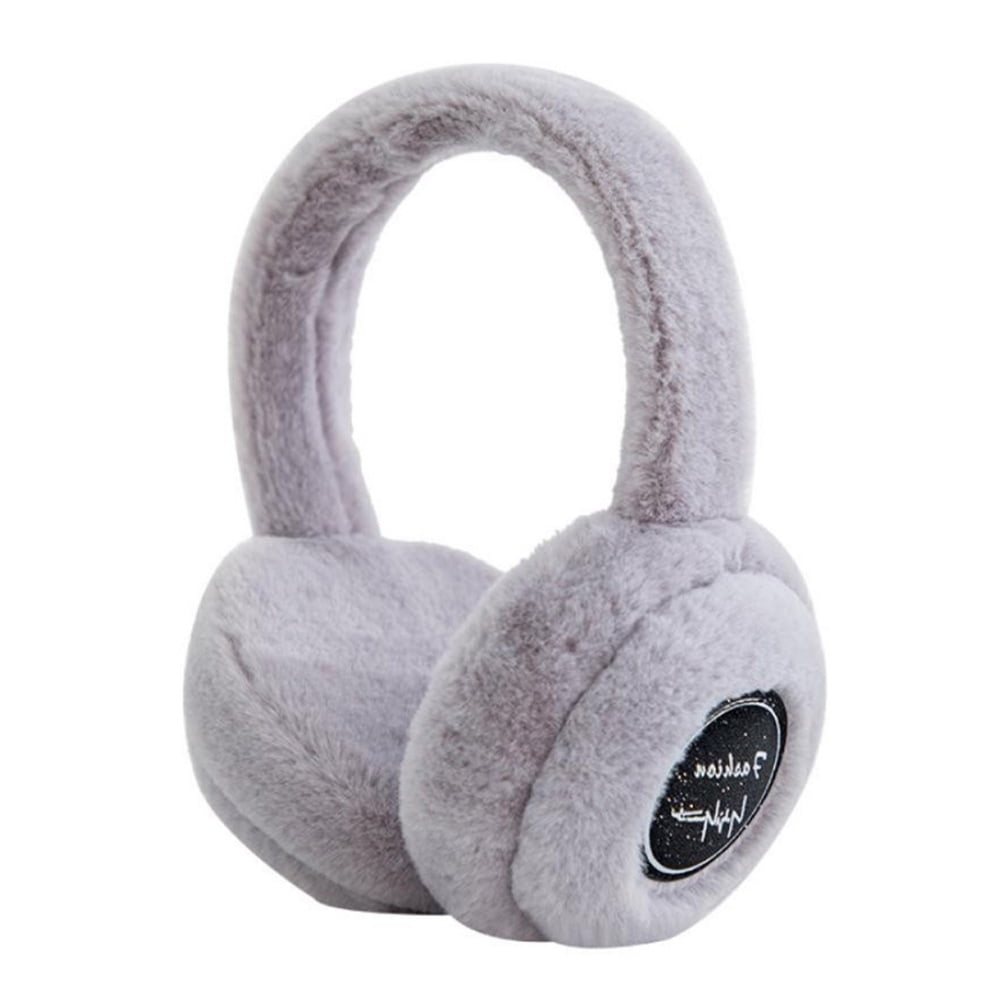 Wireless Bluetooth Headphones For Women Girl Gift Warm Fluffy Earmuff Headphone For Women Winter 