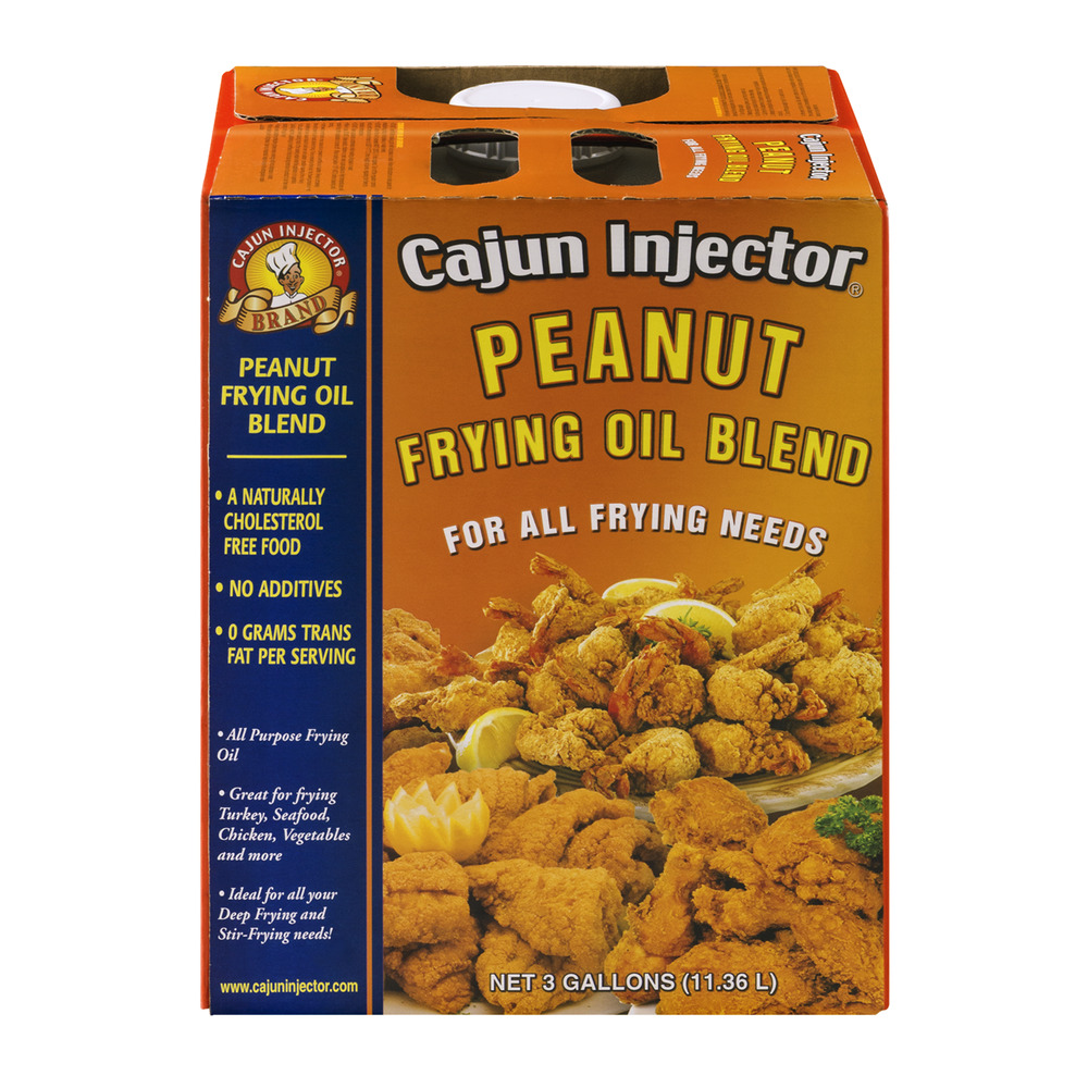 Cajun Injector Peanut Frying Oil Blend, 3.0 GAL BrickSeek