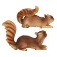 thumbnail image 4 of Estatua de animales, 2 uds., figuras de animales de jardín, adorno de animales de jardín, materiales ecológicos Jadeshay  A, 4 of 8