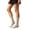 A-Beige408, variant on XIAONU Women's Stretchy Hollow Out Quarter Socks Casual
