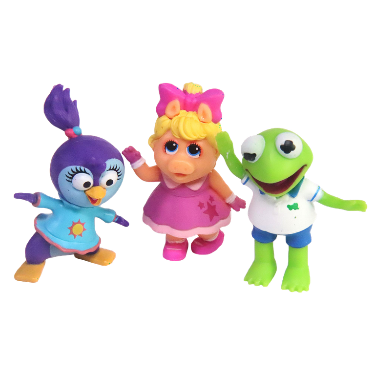 Disney Junior Sesame Street Muppet Babies Mini Figures Toys Cake Toppers  Bundle