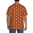 thumbnail image 7 of Goofa 60s and 70s Aesthetic Printed Men's Casual Short-sleeved Shirt,Lightweight Breathable Button-down,Summer Casual men's top,Versatile Fashion shirt-Small, 7 of 7