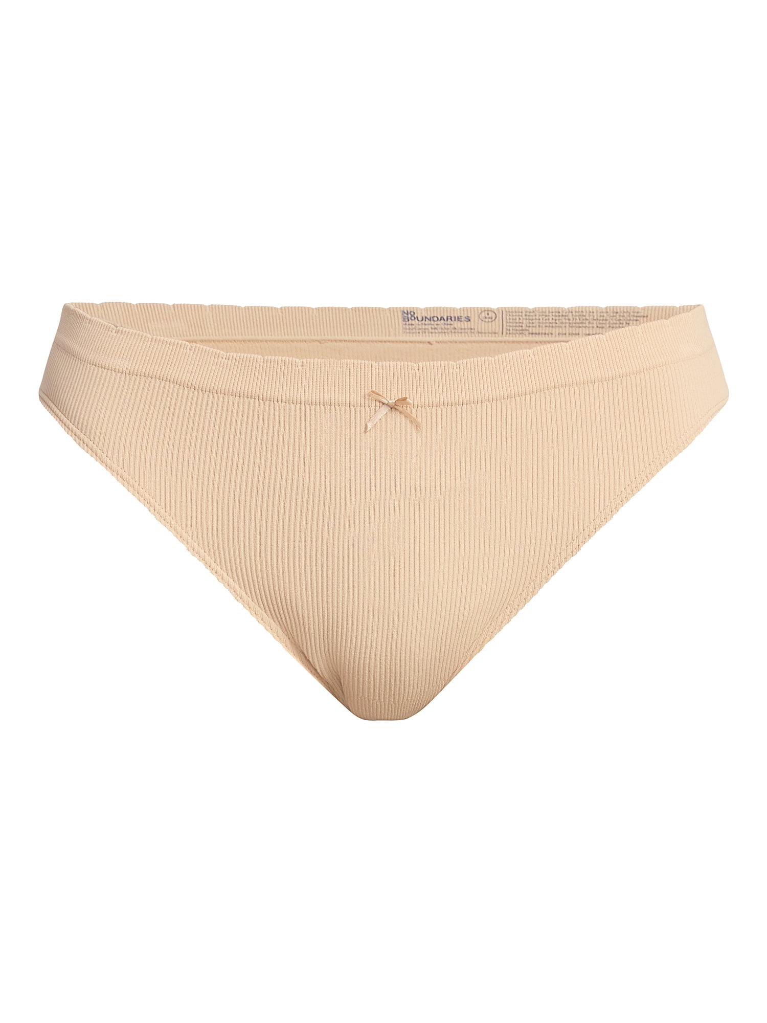 No Boundaries Seamless Cheeky Panties, 3-Pack, Women's, Sizes XS-XXXL