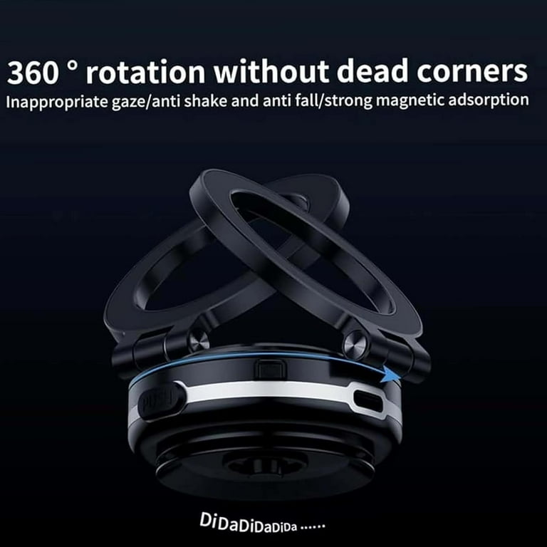 Supporto Magnetico Telefono Ad Aspirazione - 2025, Per Auto, Palestra, Doccia, Nero, Universale - Foto 6