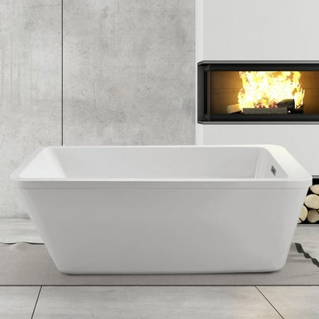 Wildon Home 60 X 22 Freestanding Soaking Bathtub