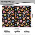 thumbnail image 7 of Qpednta Heavy Duty Trunk Mat 29"x39" Non-Slip Cute Flowers Cargo Liner, All-Weather Resistant Polyester Mat Keeps Trunk Clean from Mud Snow Rain for Outdoor Sports Gear & Pet Travel, 7 of 7