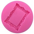 thumbnail image 1 of Cheers Vintage Rectangle Photo Frame Silicone Cake Mould DIY Fondant Sugarcraft Mold, 1 of 7
