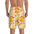 thumbnail image 5 of Cauagu Tasty Toasts Print Pajama Bottoms for Men Sleep Pajama Shorts Elastic Waistband Sleep Pajama Short Men's PJ Shorts -3X-Large, 5 of 6