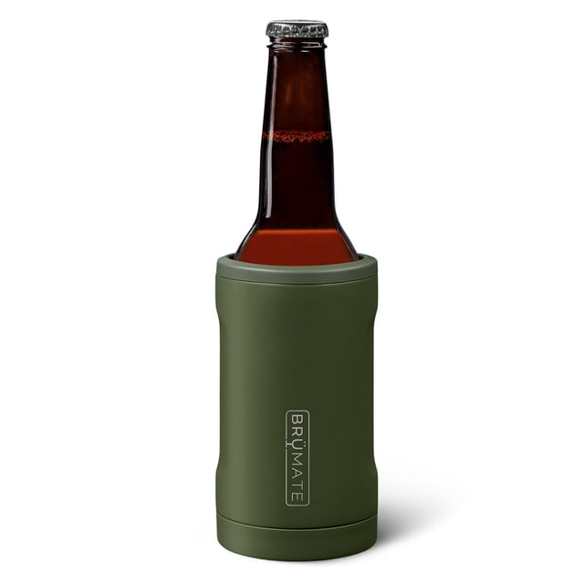 Enfriador de botellas aislante BrüMate Hopsulator Bott'l 355 ml OD Green