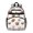 Football and Volleyball White Pattern, variant on Football and Rugby Navy Pattern Cute School Backpack Bag for School with Padded Back and Adjustable Shoulder Straps 15.25"x11.5"x5.25"