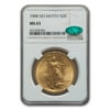 1908 $20 Saint-Gaudens Gold Double Eagle MS-65 NGC CAC (No Motto)