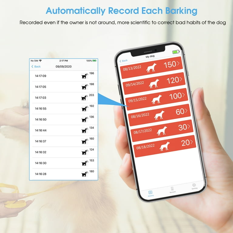 Bark collar with app sale