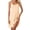 Beige, variant on Women's with Cup Long Plus Size Dress Nightdress Sleep Night Shirt