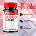thumbnail image 6 of Nature's Therapeutics Blood Stabilizer Support Pills Advanced Formula Vitamin Supplement 60 Capsules, 6 of 9